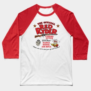 The Official Red Ryder Air Rifle Christmas Story Lts Baseball T-Shirt